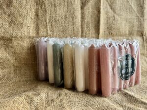 Kaars 12 cm - per 6
